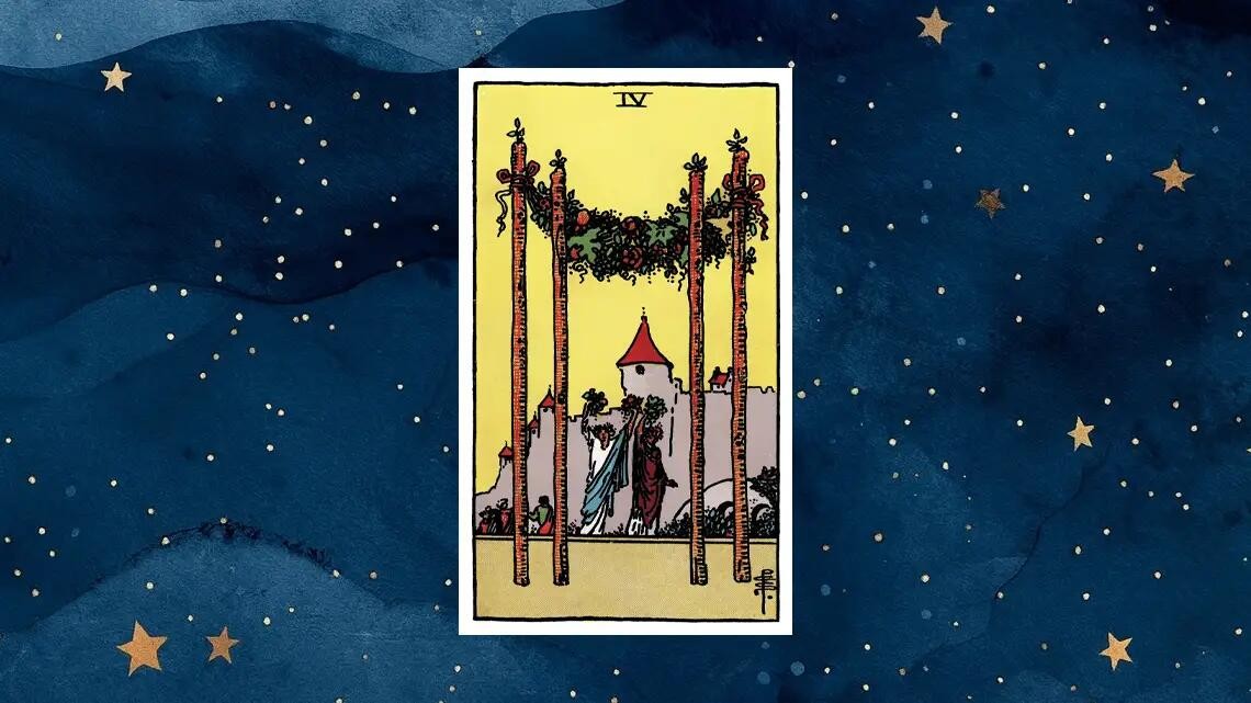 Четвірка Жезлів в Таро: Значення, Символіка та Глибоке Тлумачення