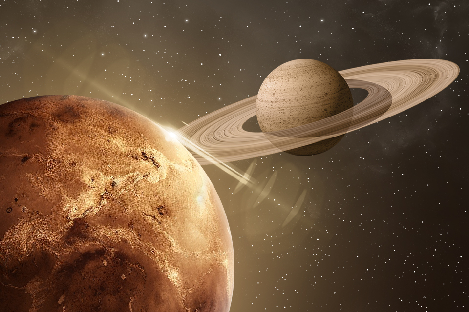 Сатурн і Венера: поєднання планет, що формує кохання, дисципліну та долю