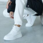 як очистити білу підошву